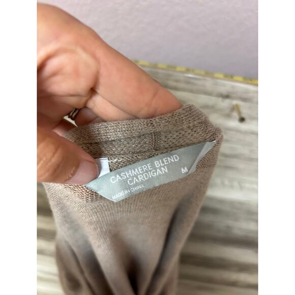 Luxury Cashmere Blend Cardigan - Women's Medium - Picture 2 of 13